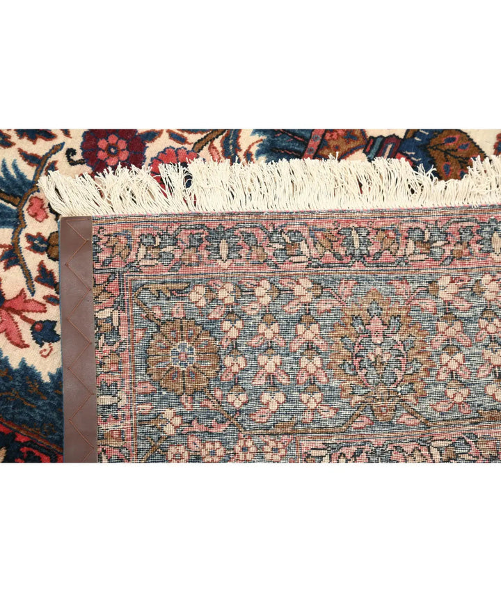 Afghan Oriental Kerman Rug 4' 5" x 6' 1" Hand-Knotted | No. AT36400