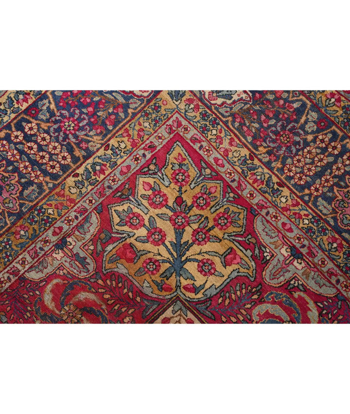 Afghan Oriental Kerman Rug 8' 11" x 11' 7" Hand-Knotted | No. AT31288