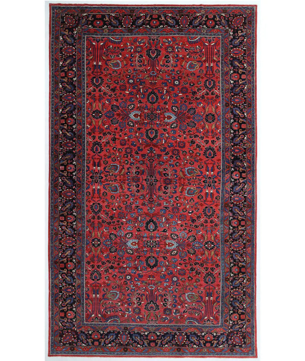 Hand Knotted Antique Oriental Mehraban Wool Rug 12' 2" x 20' 10" - No. AT19745