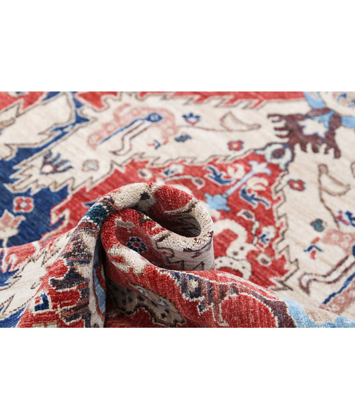 Hand Knotted Artemix Wool Rug 7' 8" x 9' 11" - No. AT464815