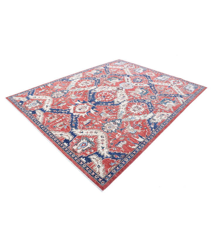 Hand Knotted Artemix Wool Rug 7' 8" x 9' 11" - No. AT464815