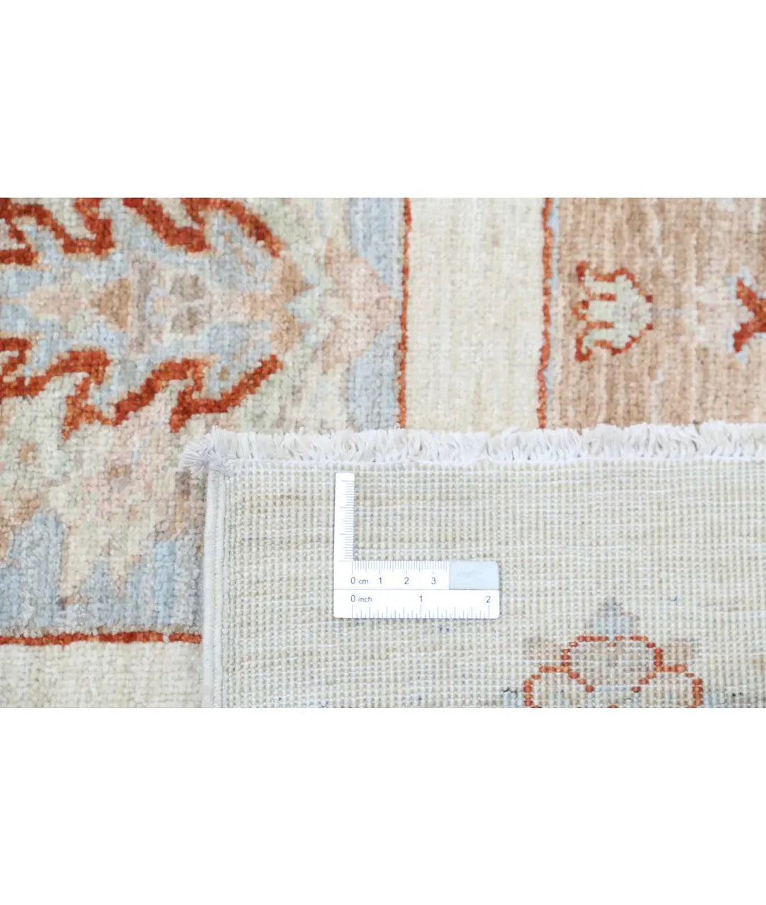 Afghan Bakhtiari Rug 5' 5" x 7' 6" Hand-Knotted | No. AT59192