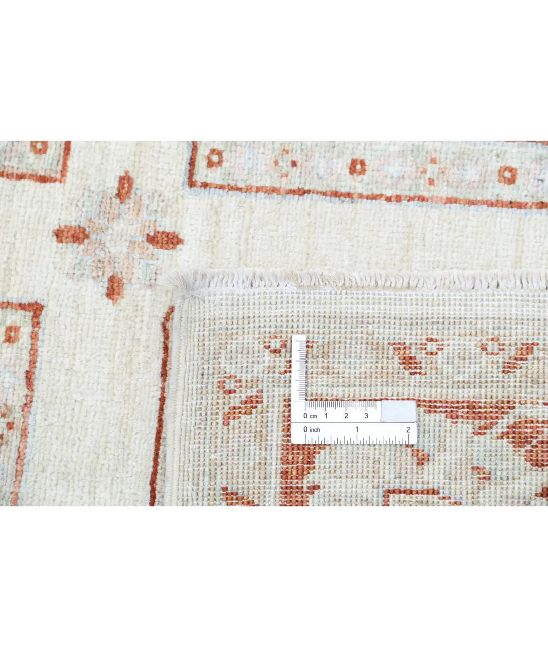 Afghan Bakhtiari Rug 5' 6" x 7' 2" Hand-Knotted | No. AT87987