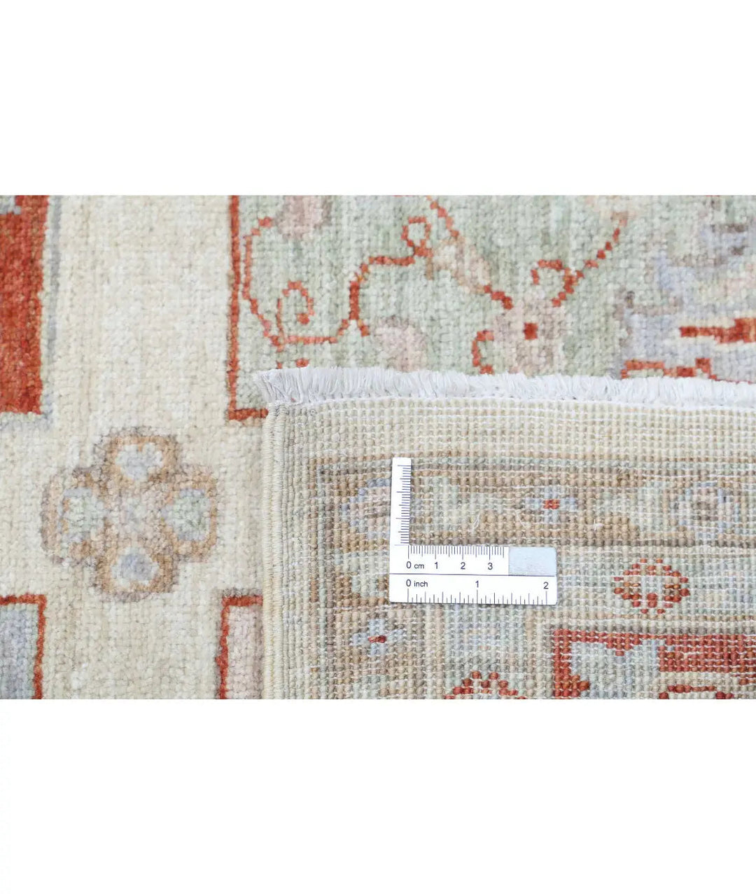Afghan Bakhtiari Rug 5' 7" x 7' 9" Hand-Knotted | No. AT63197