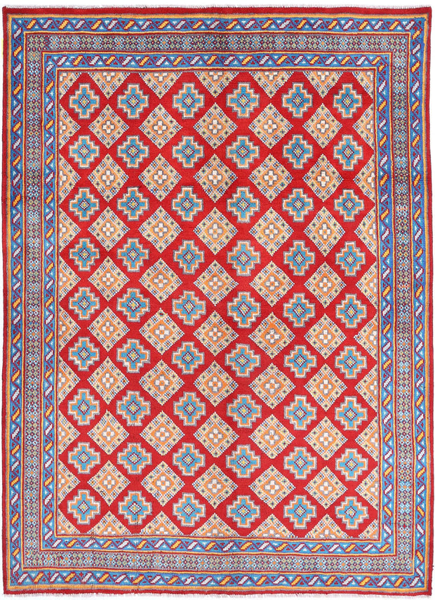 Hand Knotted Baluch Revival Wool Rug 5' 1" x 7' 1" - No. AT29391