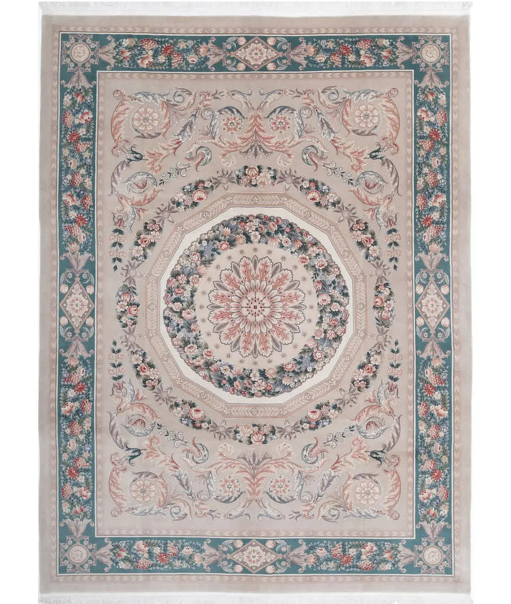 Afghan Oriental Rug 8' 11" x 12' 1" Hand-Knotted | No. AT77112
