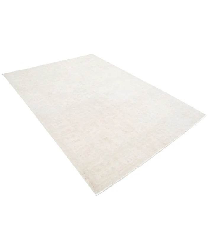Afghan Serenity Rug 6' 2" x 8' 9" Hand-Knotted | No. AT59044