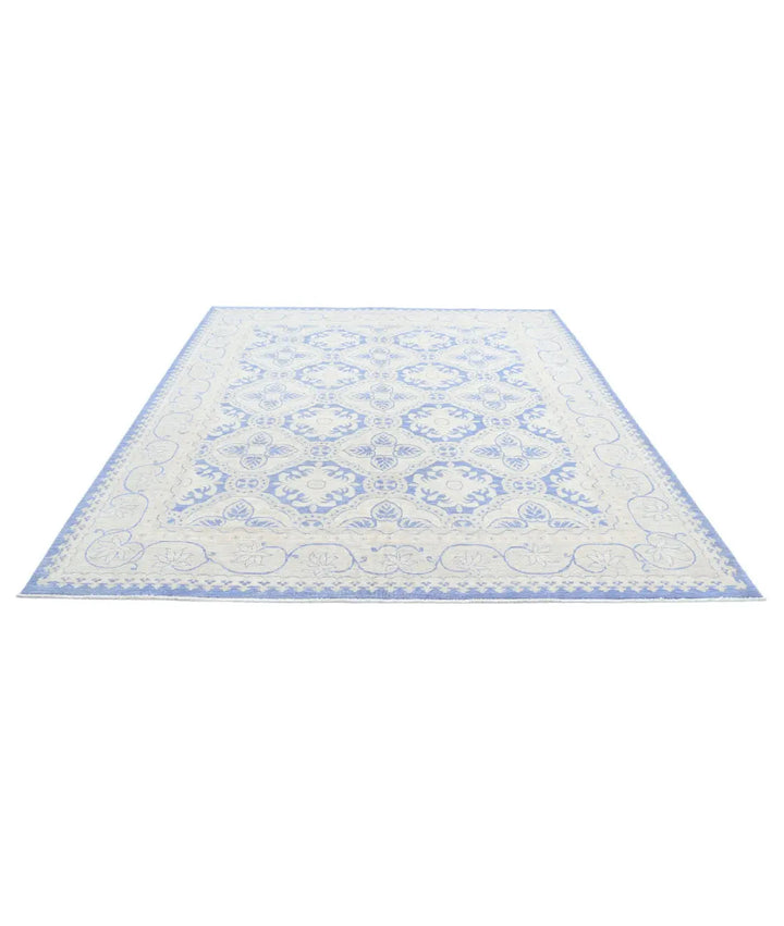 Afghan Serenity Rug 8' 1" x 9' 8" Hand-Knotted | No. AT72168