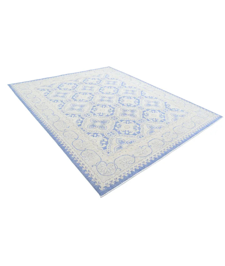 Afghan Serenity Rug 8' 1" x 9' 8" Hand-Knotted | No. AT72168