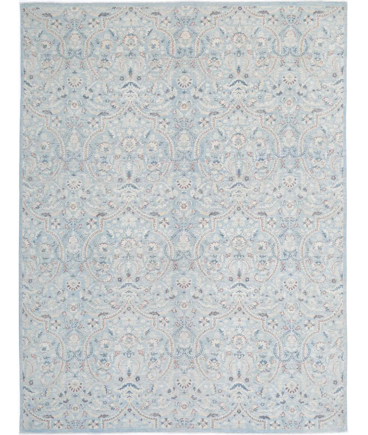Hand Knotted Fine Serenity Wool Rug 8' 9" x 11' 7" - No. AT426751