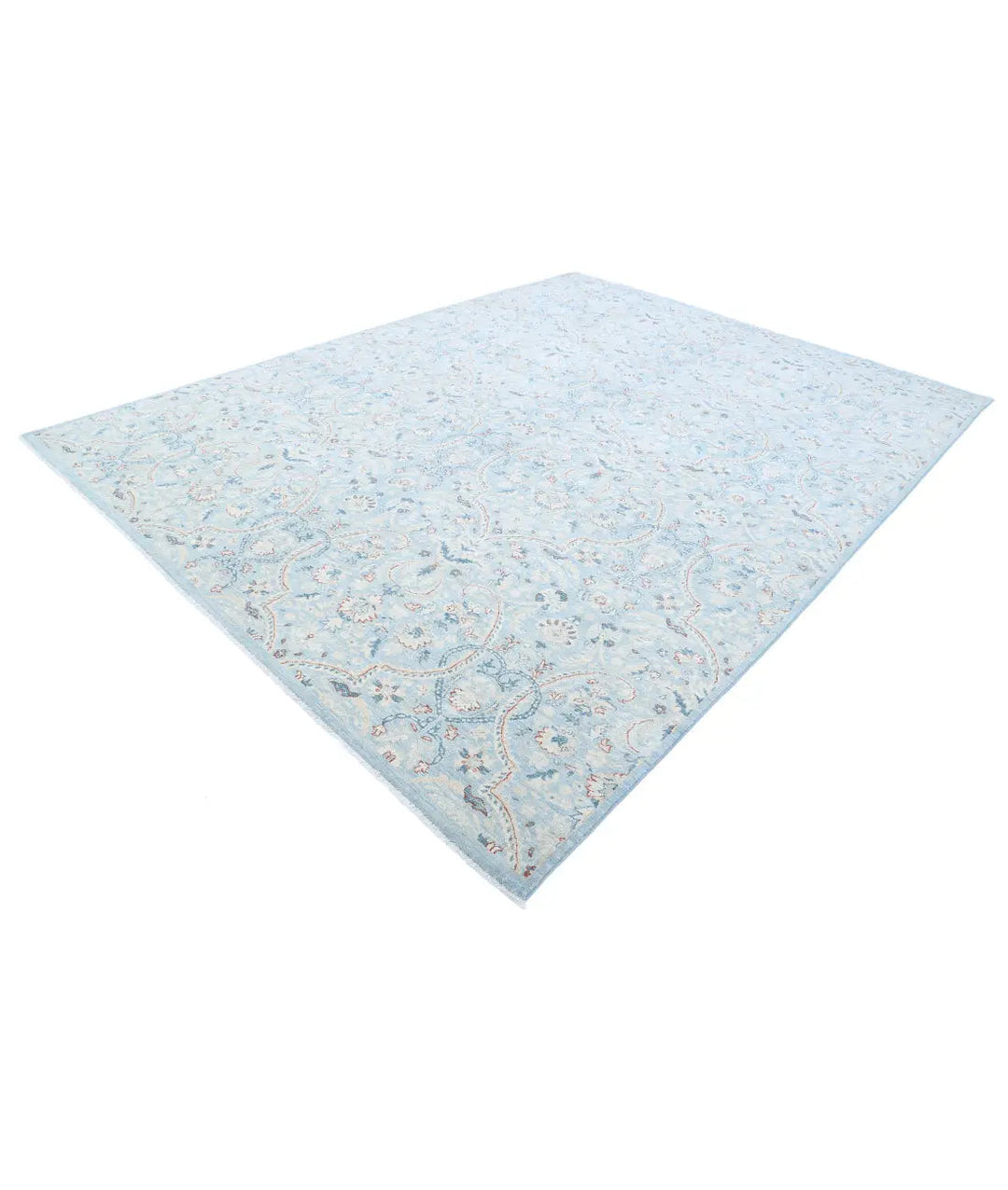 Hand Knotted Fine Serenity Wool Rug 8' 9" x 11' 7" - No. AT426751