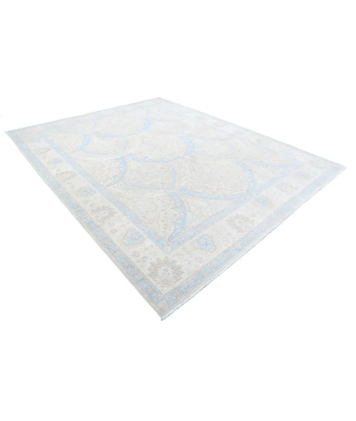Afghan Serenity Rug 9' 2" x 11' 5" Hand-Knotted | No. AT51574