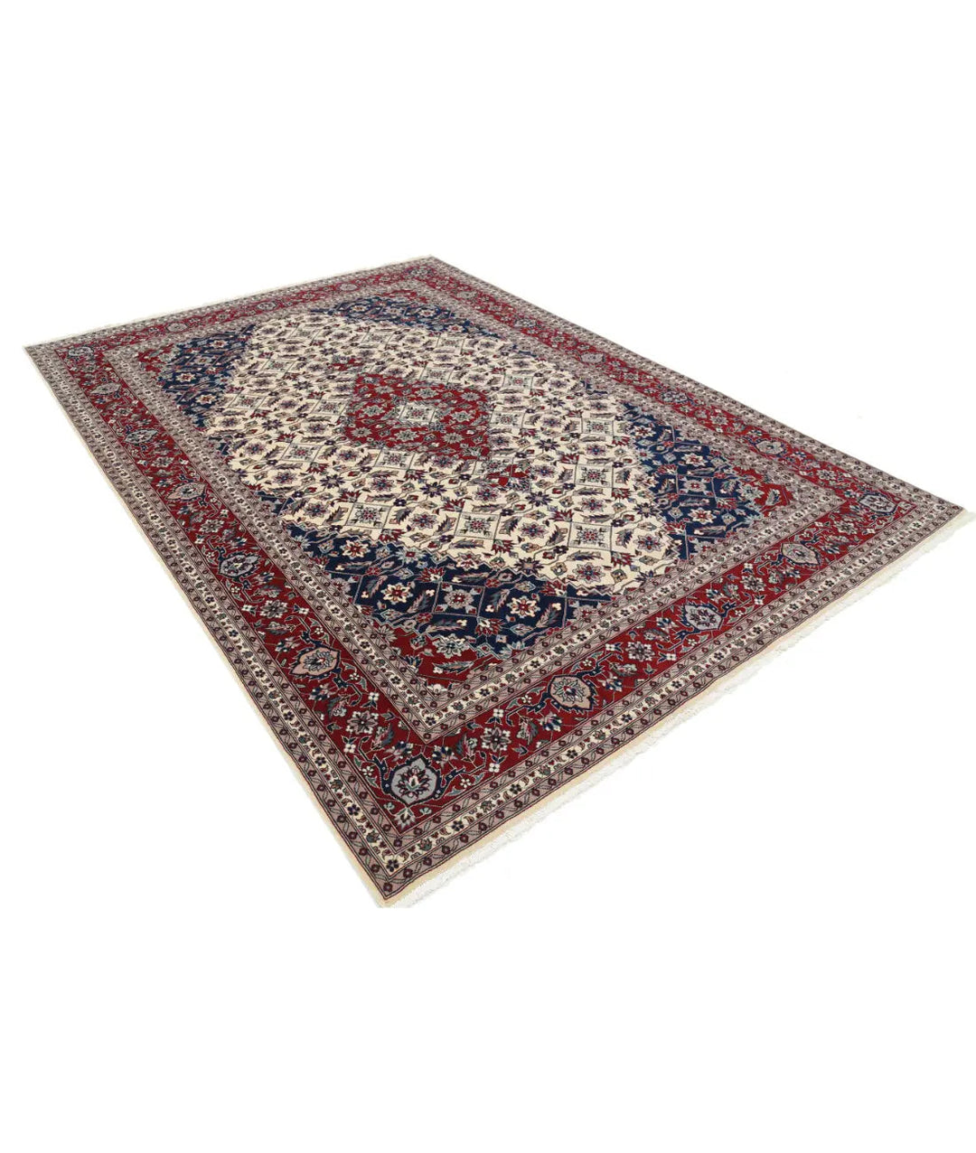 Afghan Oriental Rug 7' 0" x 10' 0" Hand-Knotted | No. AT28486