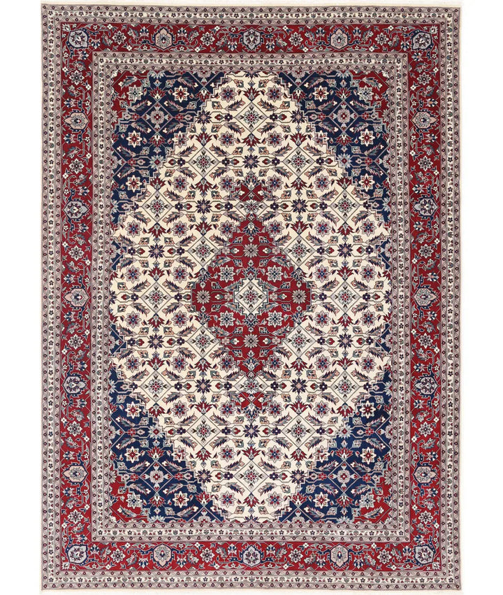 Afghan Oriental Rug 7' 0" x 10' 0" Hand-Knotted | No. AT28486