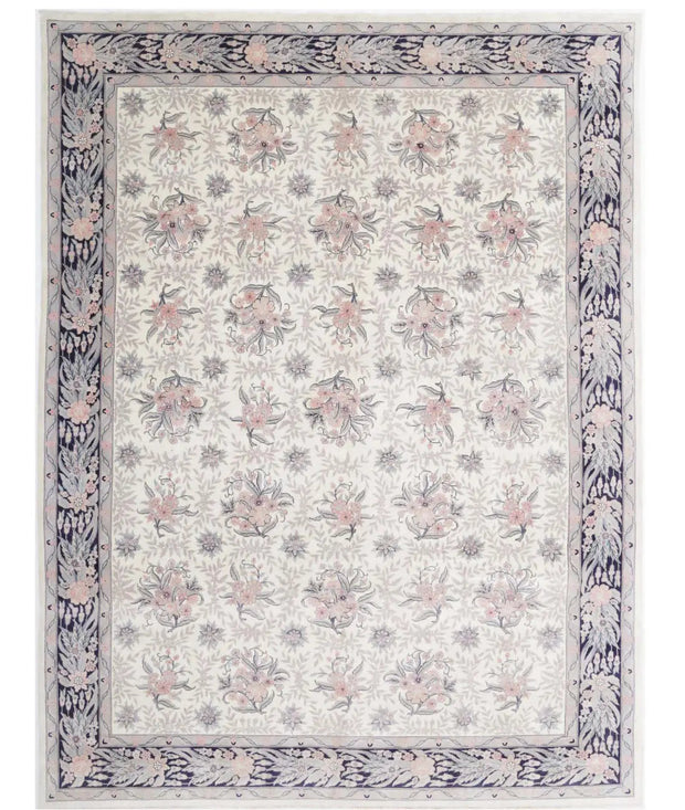 Hand Knotted Heritage Oriental  Wool Rug 9' 0" x 11' 9" - No. AT44071