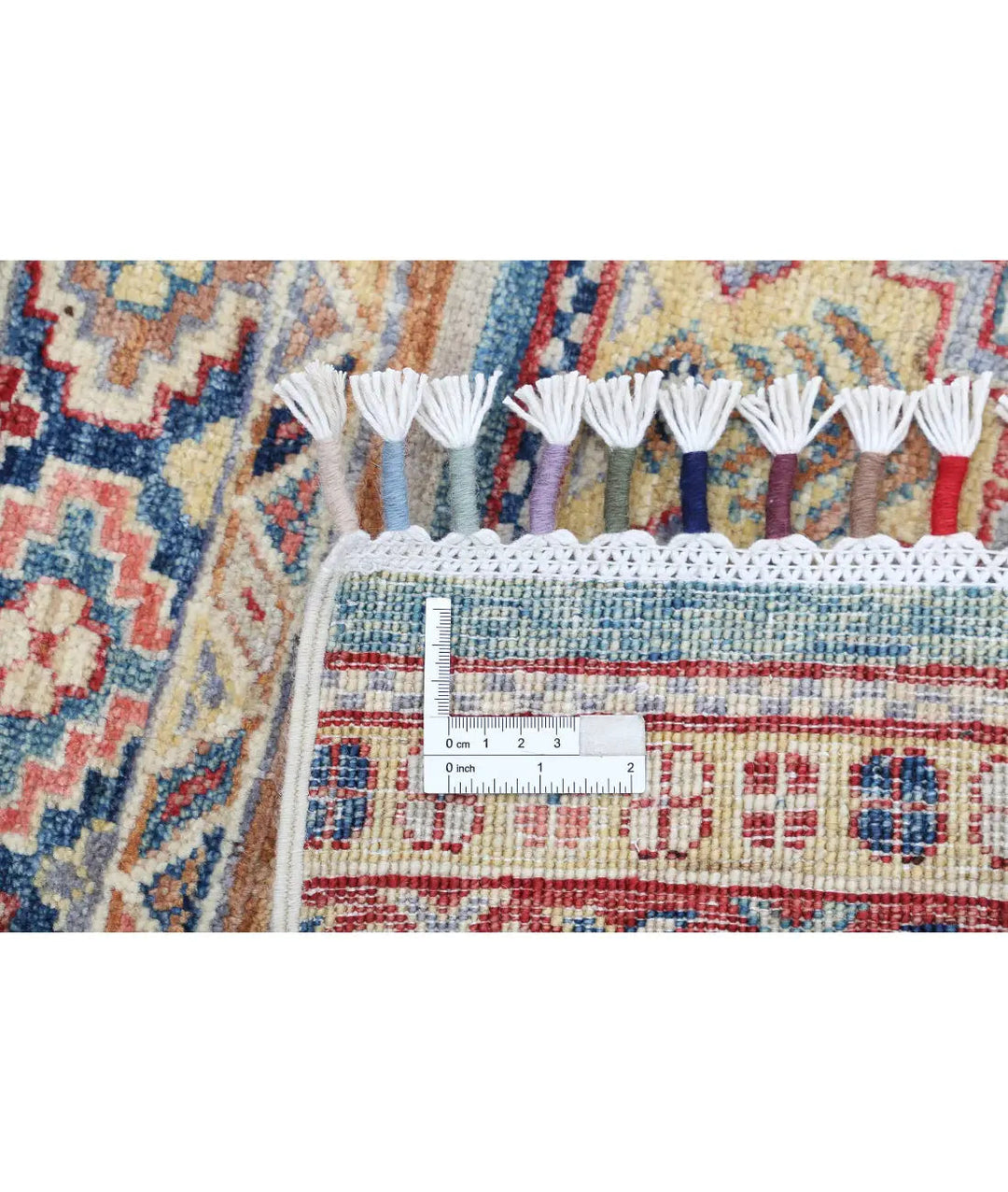 Afghan Khurjeen Rug 7' 10" x 9' 7" Hand-Knotted | No. AT61785