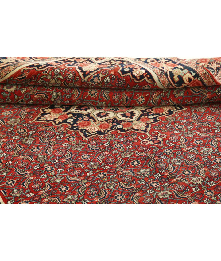 Afghan Oriental Bijar Rug 4' 6" x 6' 5" Hand-Knotted | No. AT44024