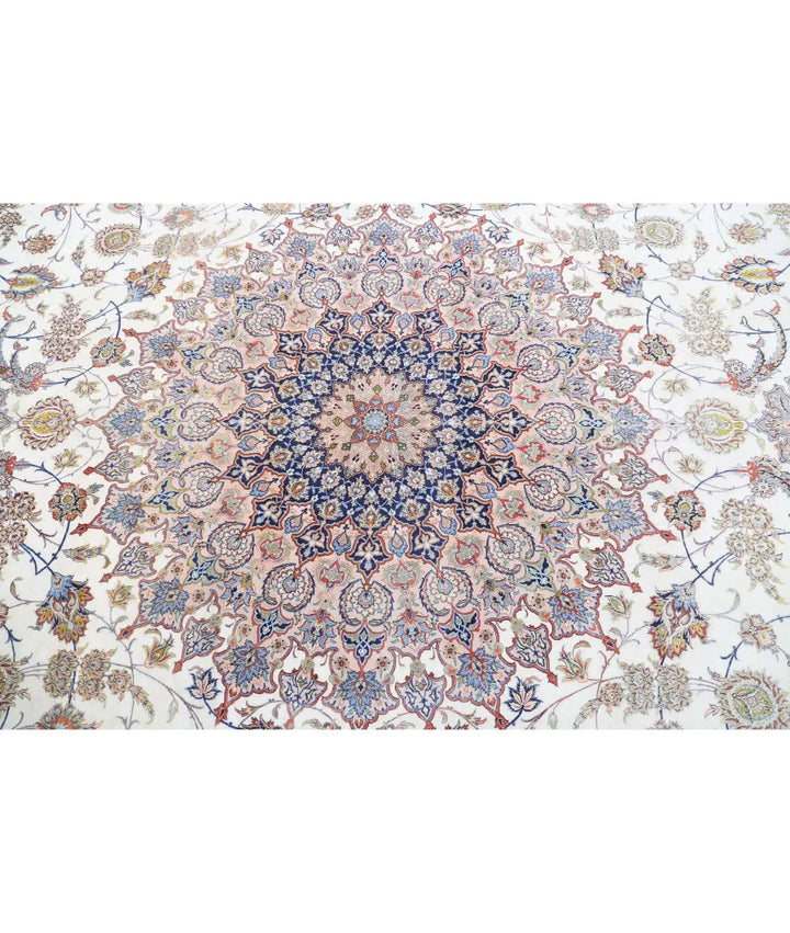 Afghan Isfahan Rug 12' 11" x 21' 1" Hand-Knotted | No. AT59847