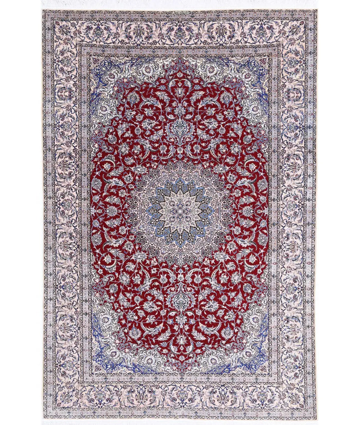 Afghan Oriental Rug 6' 8" x 10' 0" Hand-Knotted | No. AT17841