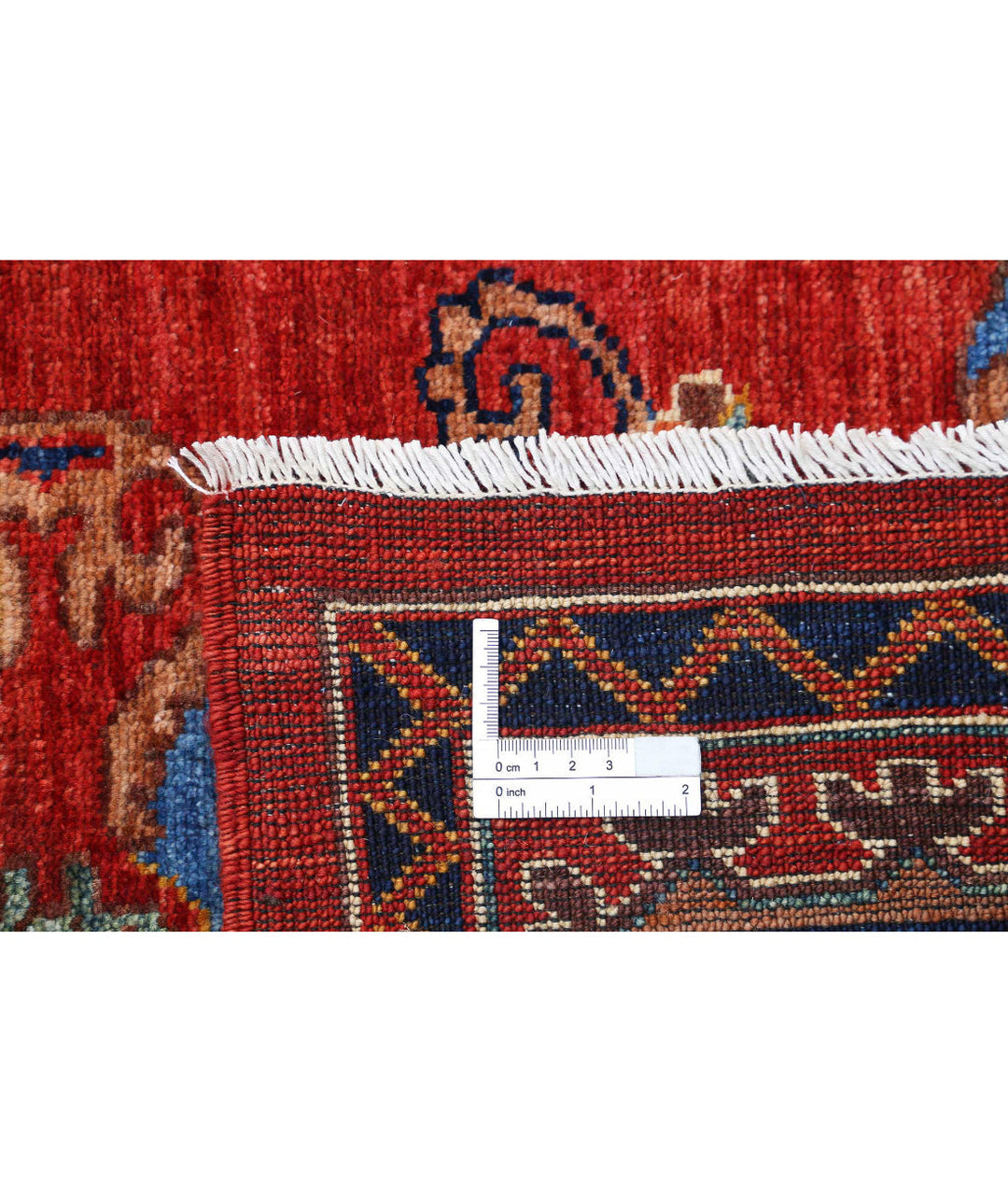 Hand Knotted Nomadic Caucasian Humna Wool Rug 5' 9" x 8' 8" - No. AT95404