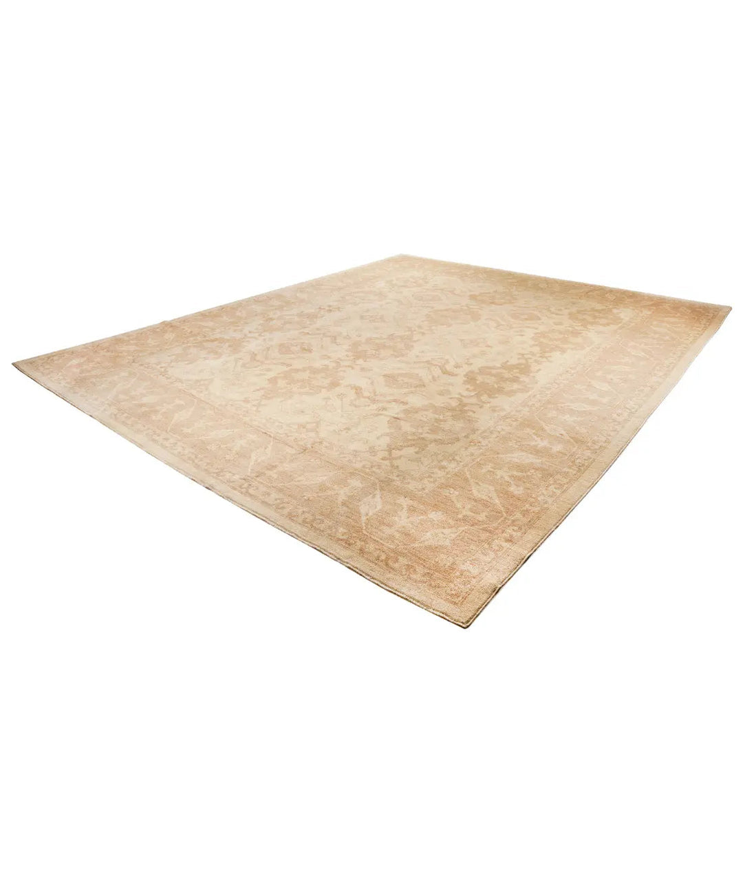 Afghan Oushak Rug 12' 0" x 14' 0" Hand-Knotted | No. AT80180