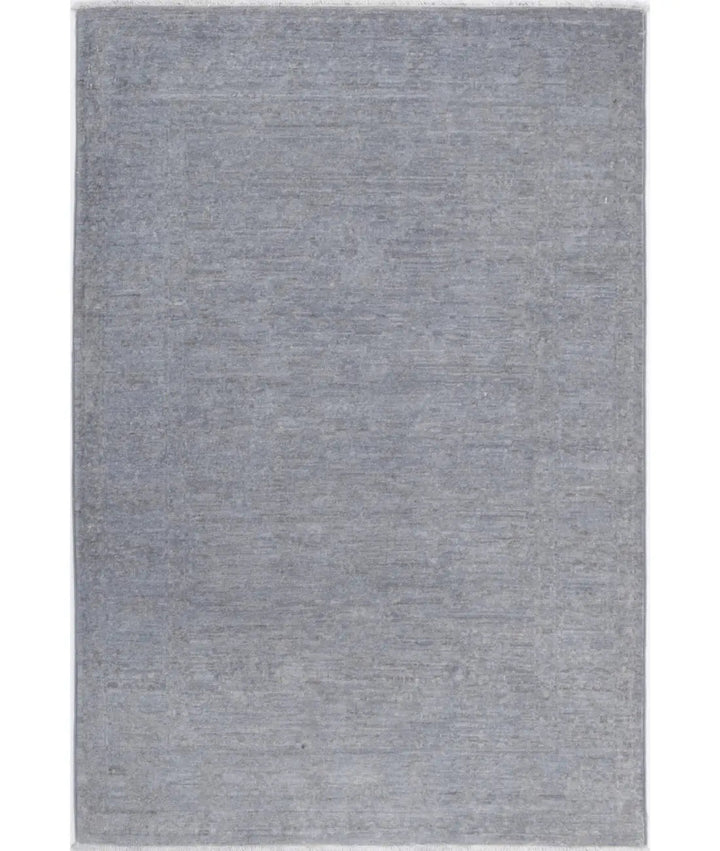 Hand Knotted Overdye Wool Rug 2' 9" x 4' 0" - No. AT90685