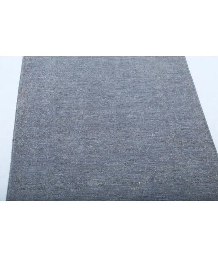 Hand Knotted Overdye Wool Rug 2' 9" x 4' 0" - No. AT90685