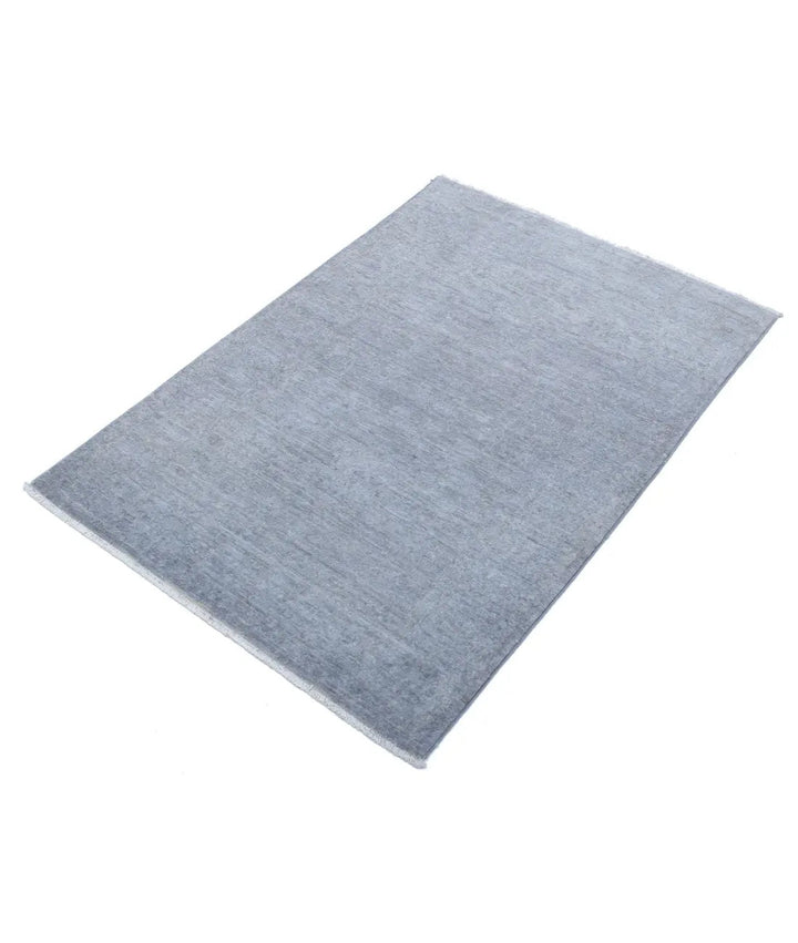 Hand Knotted Overdye Wool Rug 2' 9" x 4' 0" - No. AT90685