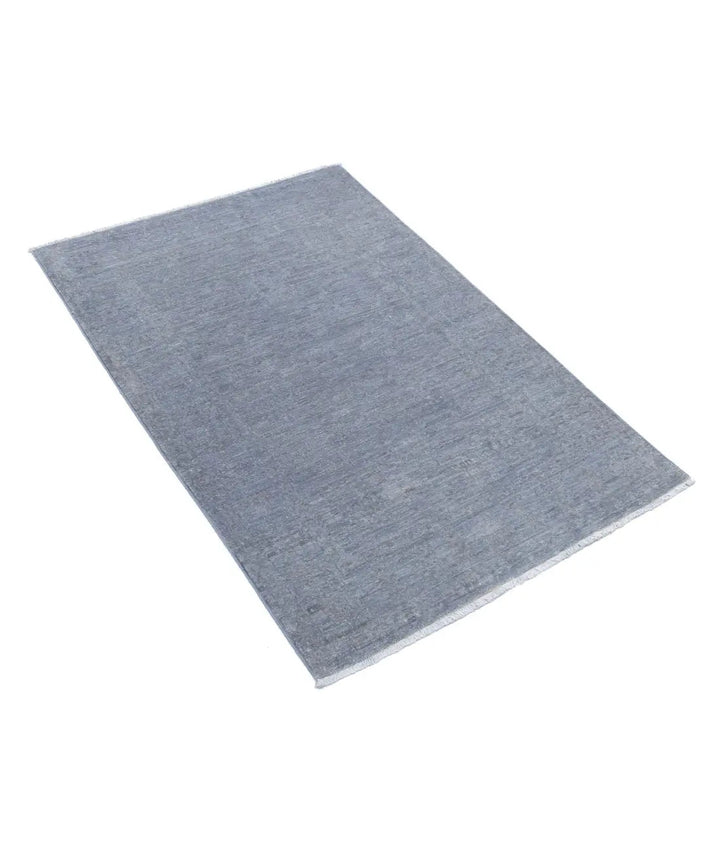 Hand Knotted Overdye Wool Rug 2' 9" x 4' 0" - No. AT90685