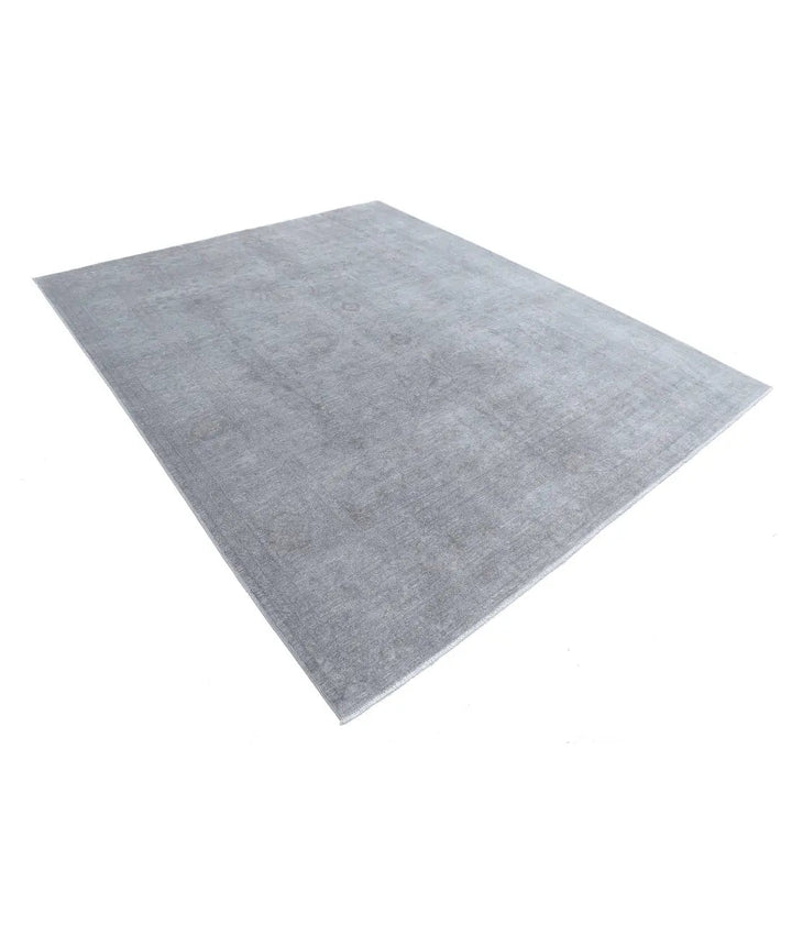 Afghan Overdye Rug 7' 10" x 9' 6" Hand-Knotted | No. AT30363