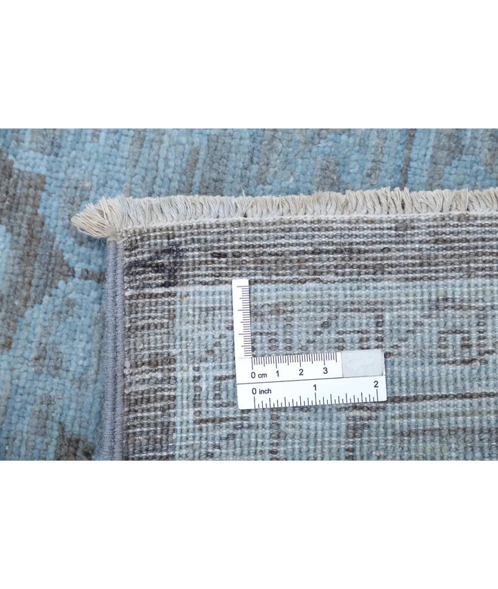 Hand Knotted Overdye Wool Rug 7' 9" x 9' 9" - No. AT70004