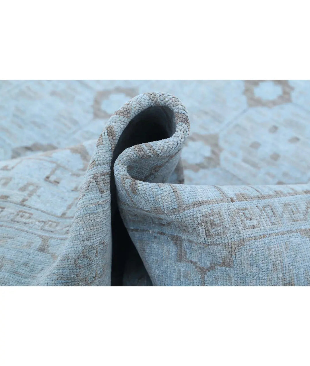 Hand Knotted Overdye Wool Rug 7' 9" x 9' 9" - No. AT70004