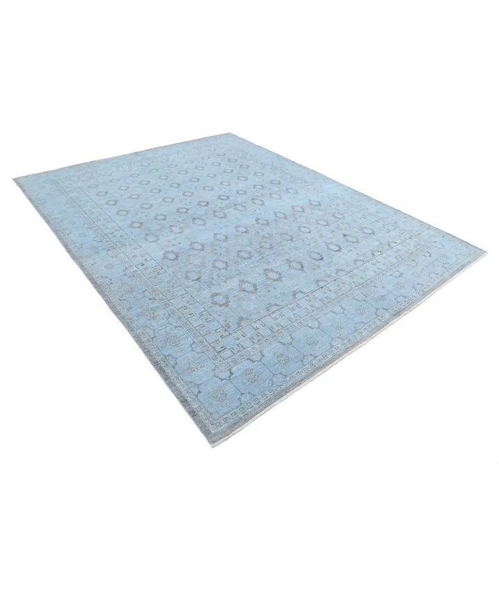 Hand Knotted Overdye Wool Rug 7' 9" x 9' 9" - No. AT70004