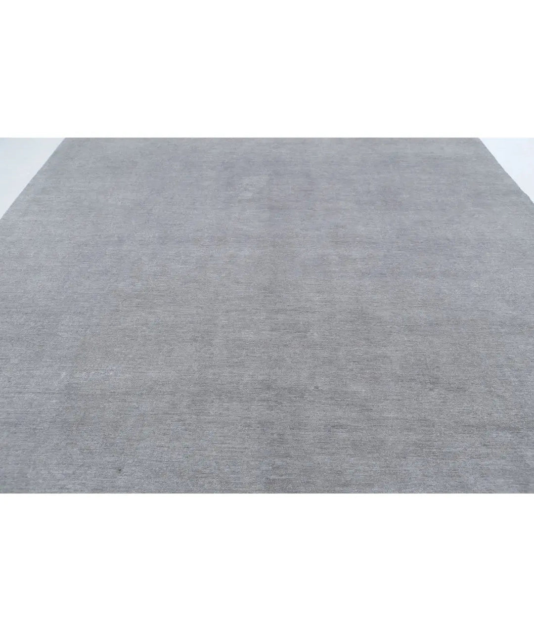 Grey Afghan Overdye Rug 9' 10" x 13' 10" Hand-Knotted | No. AT61135