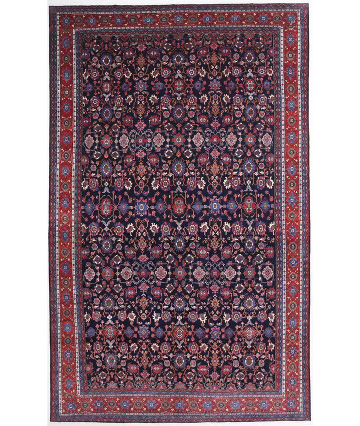 Afghan Bibikabad Oriental Rug 12' 8" x 21' 0" Hand-Knotted | No. AT61068