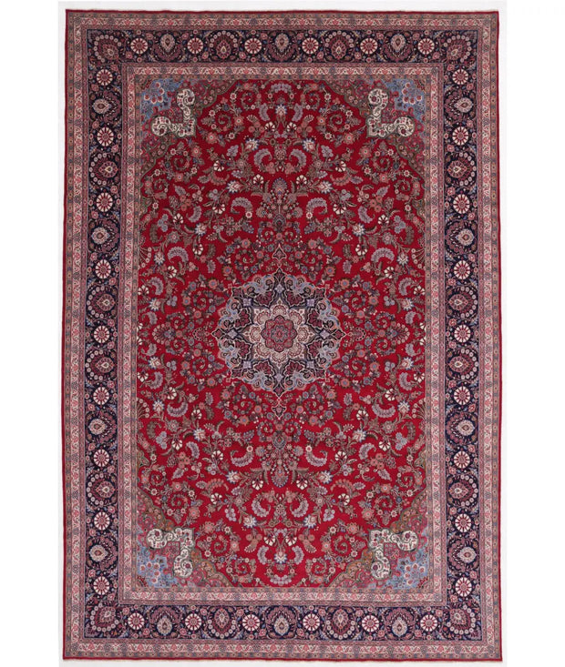 Hand Knotted Oriental Kerman Fine Wool Rug 10' 11" x 16' 6" - No. AT21580