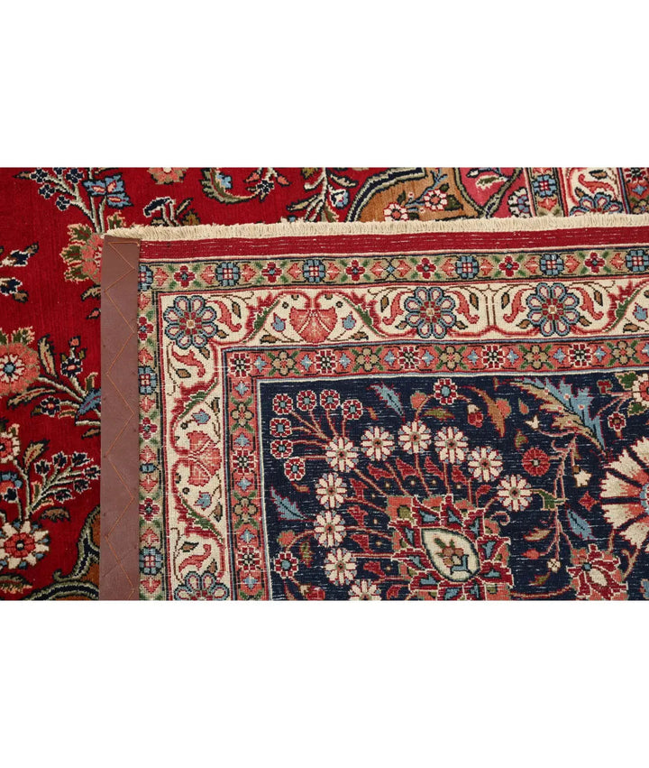 Hand Knotted Oriental Kerman Fine Wool Rug 10' 11" x 16' 6" - No. AT266450