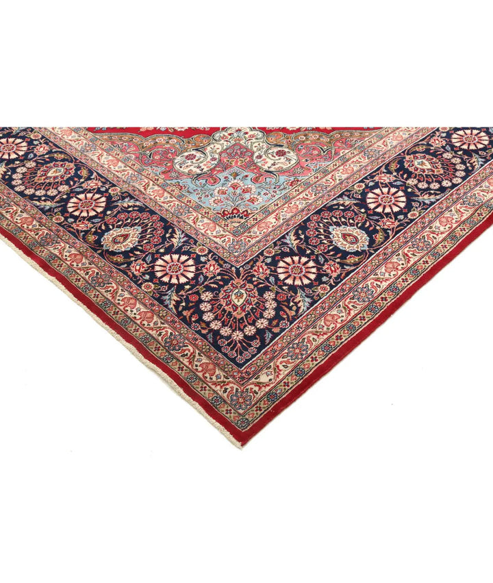 Hand Knotted Oriental Kerman Fine Wool Rug 10' 11" x 16' 6" - No. AT266450