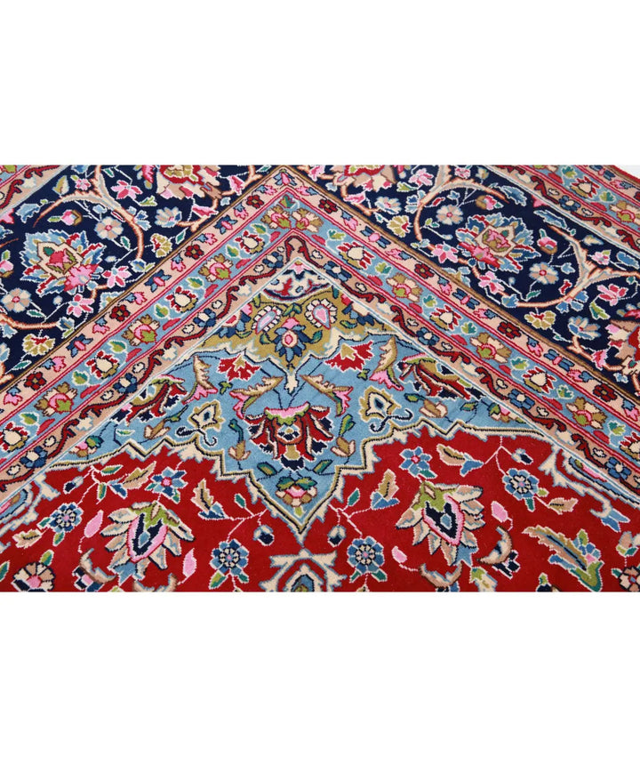 Afghan Oriental Kerman Rug 9' 10" x 13' 8" Hand-Knotted | No. AT63888