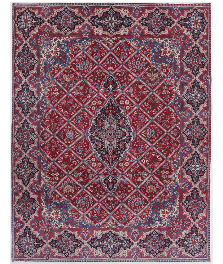 Oriental Kerman Rug 9' 9" x 12' 9" Hand-Knotted | No. AT72818