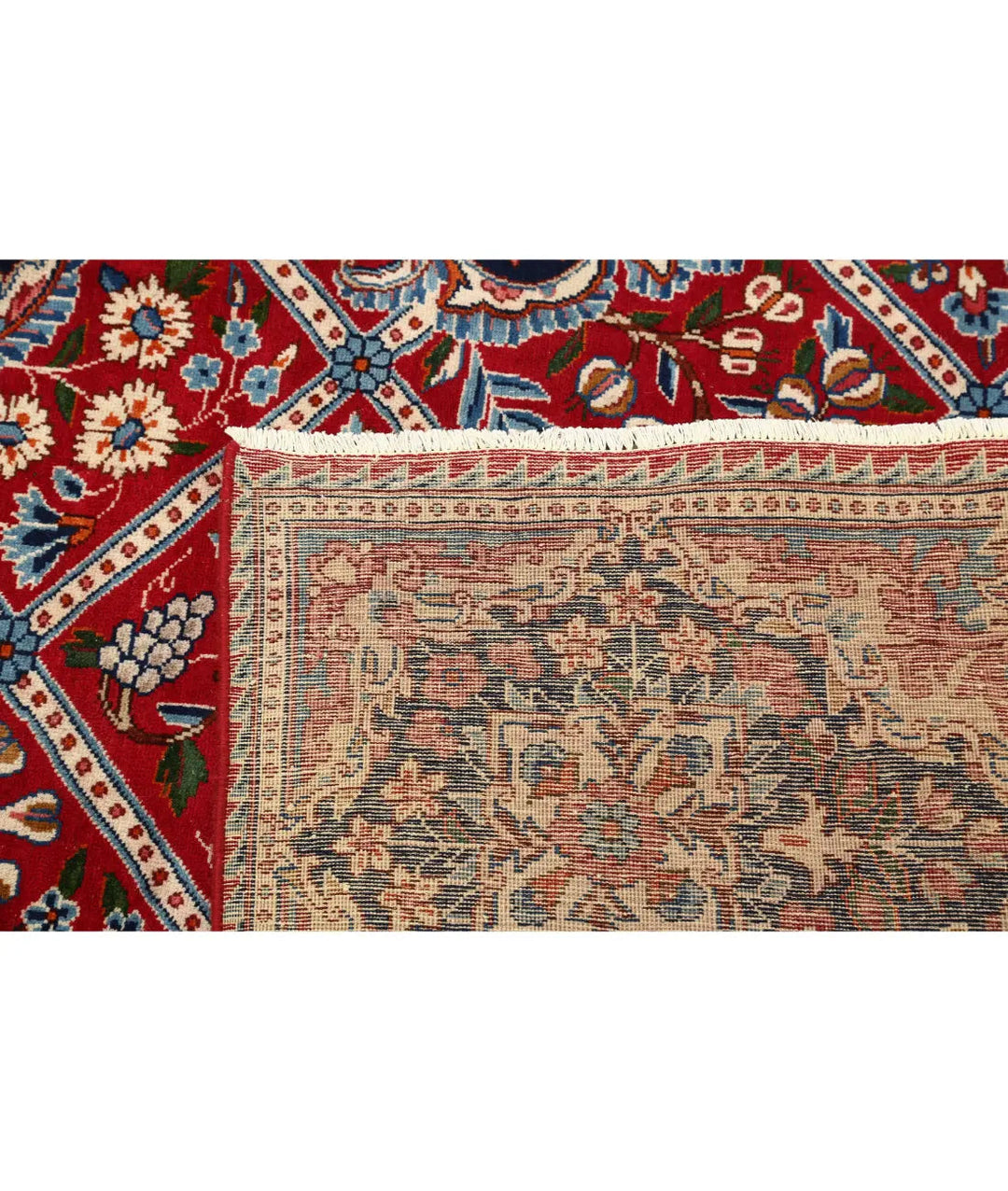 Oriental Kerman Rug 9' 9" x 12' 9" Hand-Knotted | No. AT72818