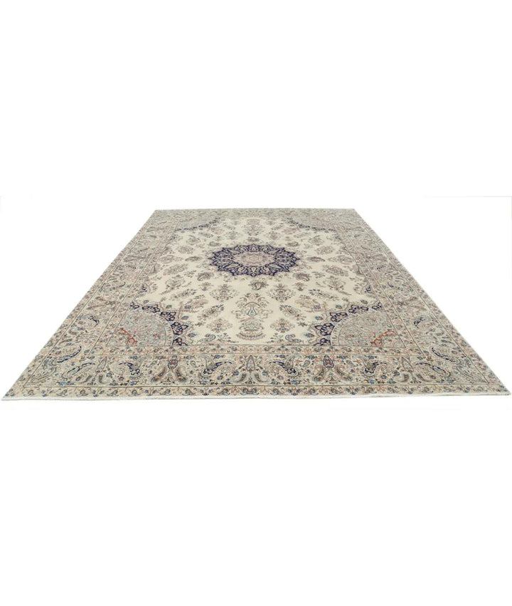 Oriental Kerman Rug 9' 9" x 13' 2" Hand-Knotted | No. AT52425
