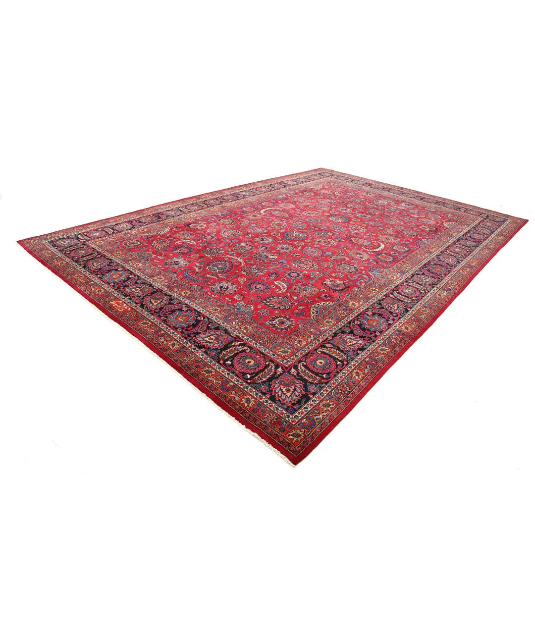 Afghan Oriental Rug 10' 11" x 16' 2" Hand-Knotted | No. AT63428