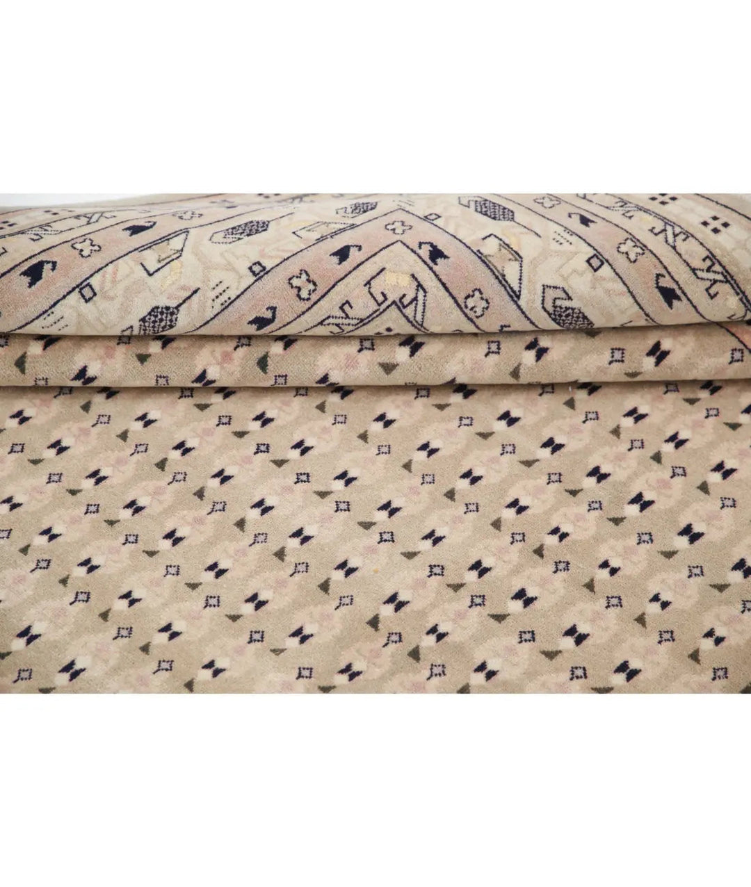 Afghan Mir Saraband Rug 7' 11" x 8' 9" Hand-Knotted | No. AT76318