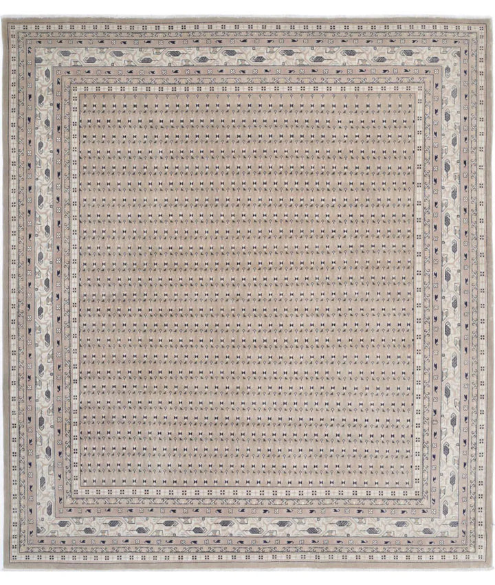 Afghan Oriental Rug 7' 8" x 8' 7" Hand-Knotted | No. AT55798