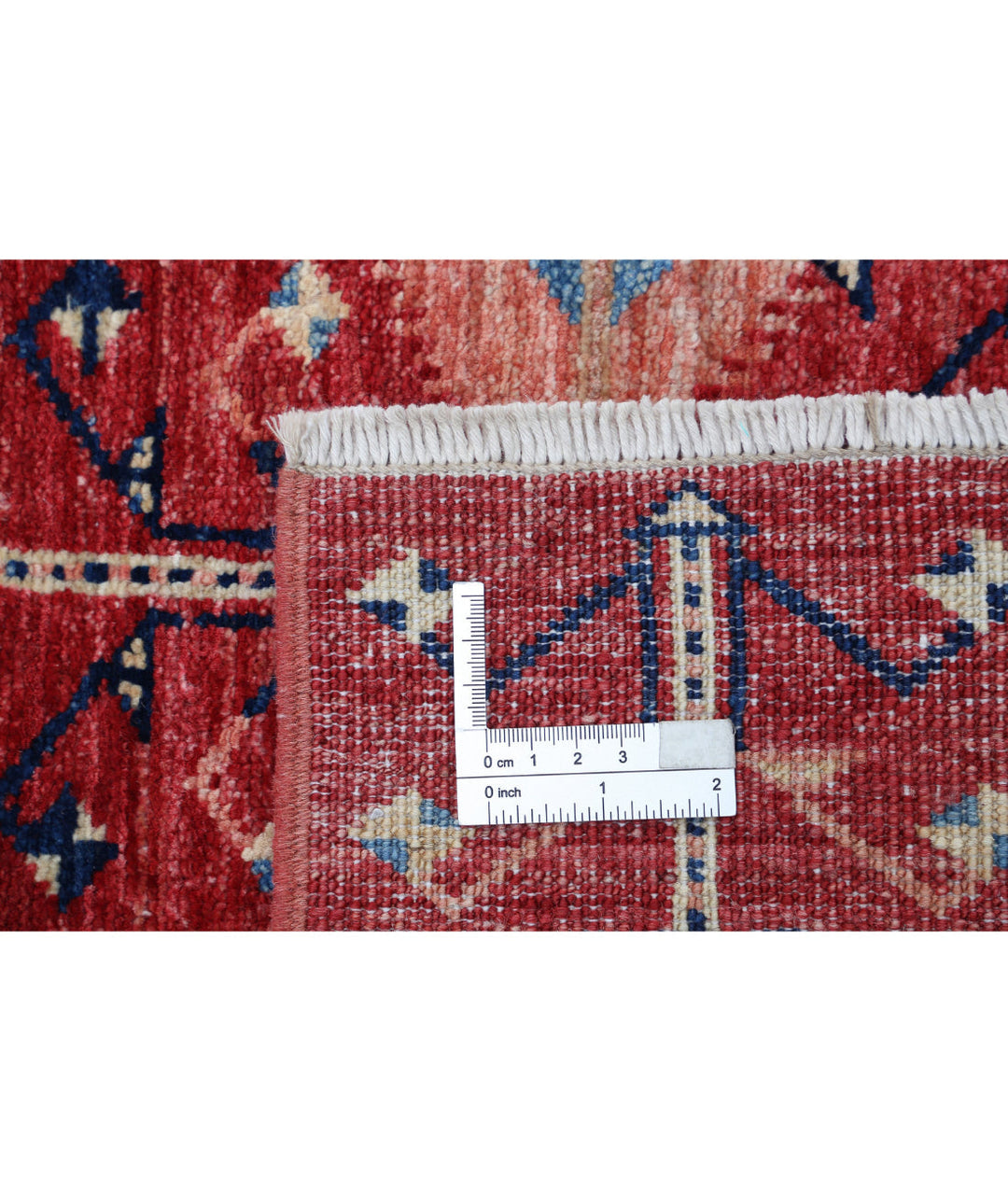 Hand Knotted Royal Kazak Wool Rug 4' 11" x 6' 6" - No. AT532339