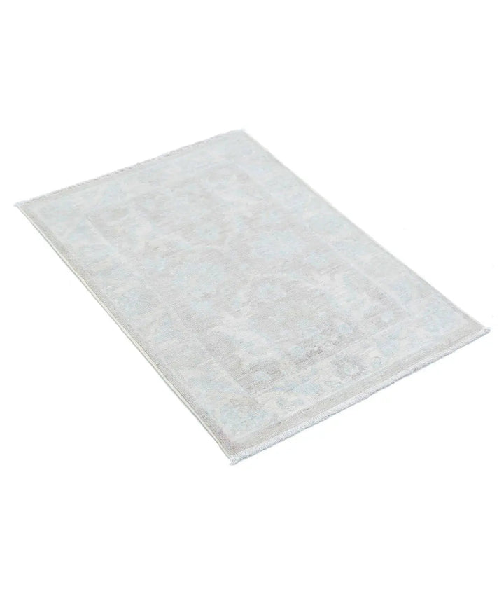 Afghan Serenity Rug 2' 0" x 2' 10" Hand-Knotted | No. AT18063
