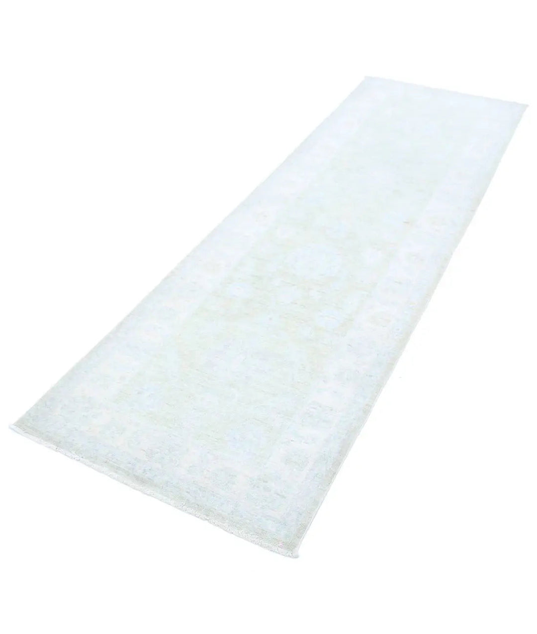 Afghan Serenity Runner Rug 2' 6" x 8' 4" Hand-Knotted | No. AT61257