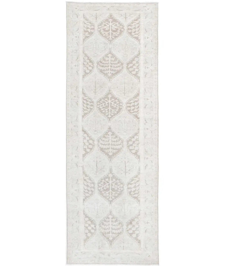 Hand Knotted Serenity Wool Rug 3' 2" x 10' 0" - No. AT370615