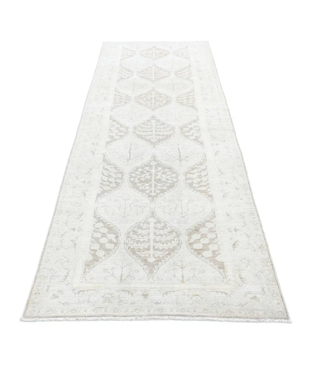 Hand Knotted Serenity Wool Rug 3' 2" x 10' 0" - No. AT370615